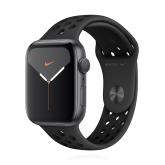 Apple WATCH Nike Series 5 44mm GPS Aluminiumgehäuse Space Grau Nike Sportarmband Anthrazit Schwarz