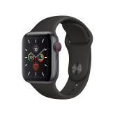 Apple WATCH Series 5 40mm GPS+Cellular Aluminiumgehäuse Space Grau Sportarmband Schwarz